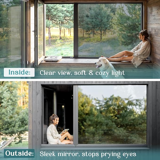 Haton Window Privacy Film One Way Window Tint - Image 3
