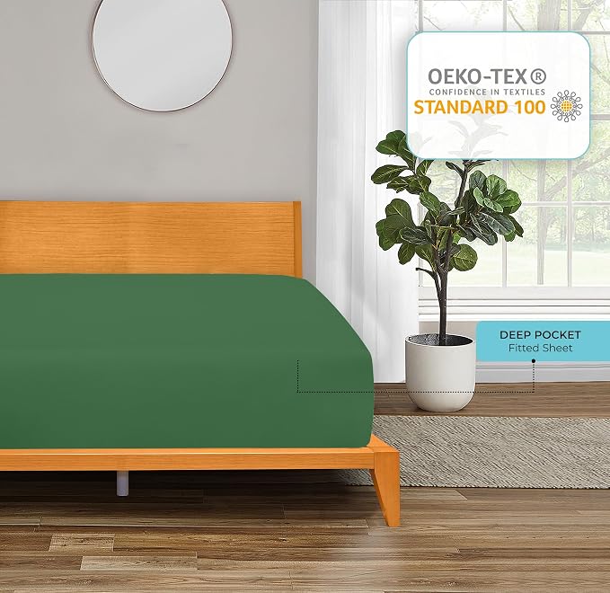 Royale Linens Fitted Sheet King - Image 7