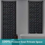 Windimiley Blackout Window Film, 100% Light Blocking Privacy, 11.8" x 78.7" | - Image 4