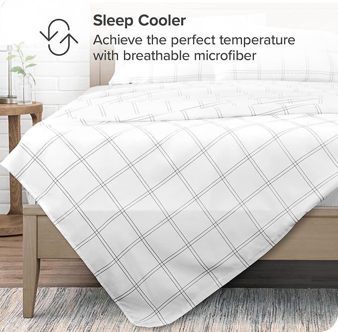 Bare Home Queen Flat Sheet - Image 2