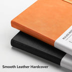 RETTACY Lined Journal Notebook, 192 Numbered Pages, A5 Size | Leather Hardcover - Image 5
