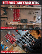 56 Thread Checker, VEXTHYX 30 Standard and 26 Metric nut and Bolt Thread Gauge - Image 7