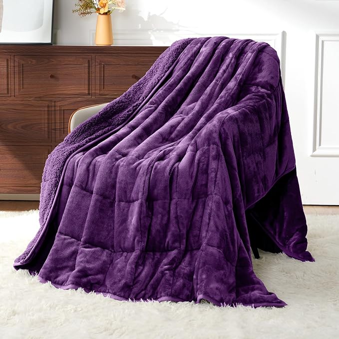 Uttermara Weighted Blanket for Adults, Queen Size Heavy Blanket by Uttermara