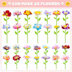 Toyly DIY Fabric Flower Bouquets Toys Accessories - Image 3