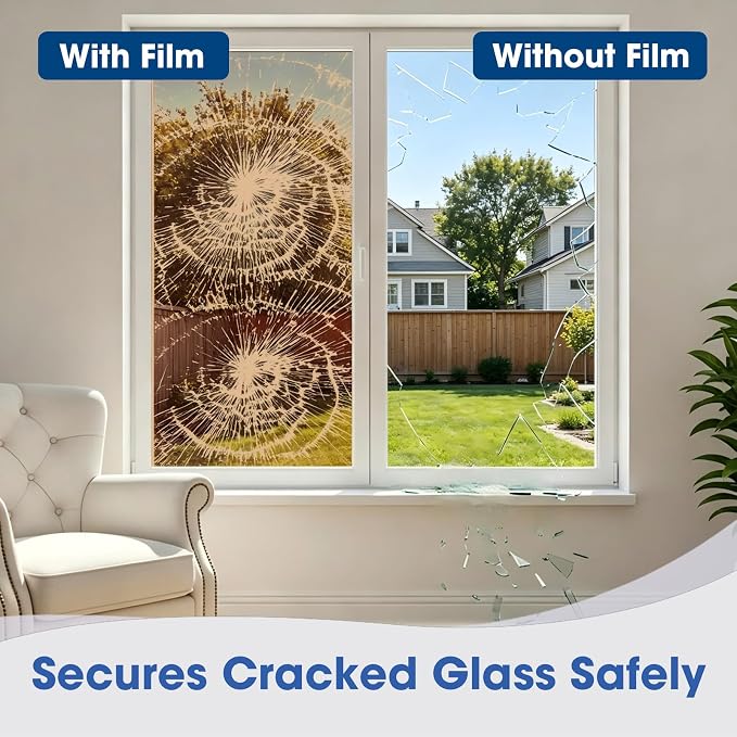 Coavas Window Privacy Film Daytime See Out Not in, 83% UV Blocking Heat Control - Image 7