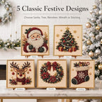 Oanruyan Christmas Pearl Diamond Painting Art Kit - Image 2