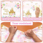 3PCS Princess Birthday Party Tablecloths Decorations, Once Upon a Time Birthday - Image 6