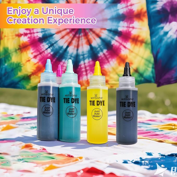24 Colors Tie Dye Kit, Tie Dye Set - Image 5