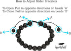 SPUNKYsoul New! His and Hers Couple Circle Distance Universe Bracelets - Image 7