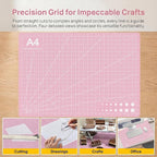 A4 Self-Healing Cutting Mat, Double-Sided Craft Mat - Image 3