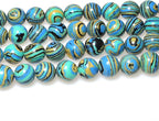 MJDCB Synthesis Colour Malachite Beads Beautiful Fashion Round Stone Beads - Image 4