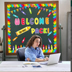 79 Pcs Welcome Back to School Bulletin Board Decorations | Welcome to Our Pack - Image 6