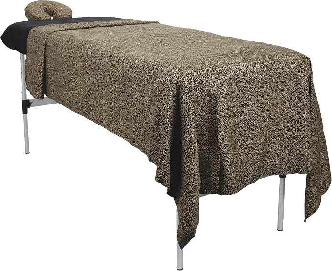 ForPro Premium Designer Microfiber 3-Piece Massage Sheet Set - Image 2
