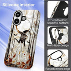 Case for iPhone 16, Scratch Resistant Hybrid Double Layer Hard Shell，Gothic - Image 3