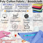 Barcelonetta | Poly Cotton Fabric - Image 2