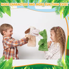 RoundFunny 4 Pcs Hand Puppet Animal - Image 5