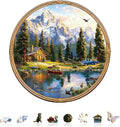 Lakeside Leisure Puzzles Adults Gifts Wooden 200 Pieces 11.4 * 11.4in by Jollitot