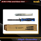 8-In-1 Multi Blades Hand Saw, Drywall Cutter. Hacksaw. Long Blade, Jab Saw - Image 7