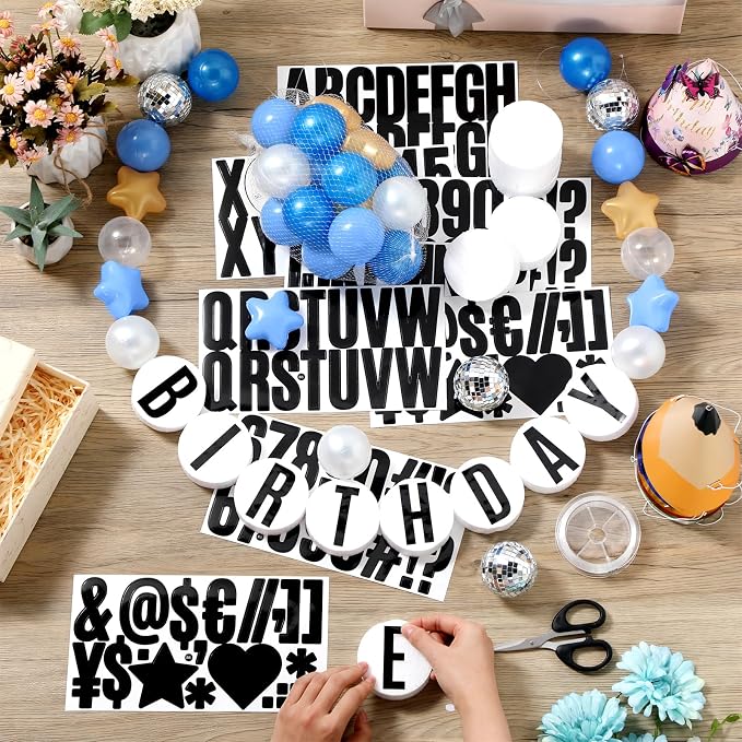 Simgoing Classroom Decor DIY Giant Friendship Bracelet Garland Teacher Table - Image 2