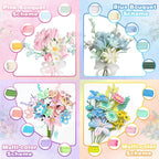 800 PCS Pipe Cleaners Craft, Pipe Cleaners Flowers Kit - Image 4