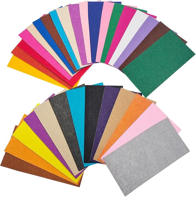 Jtnohx Self Adhesive Felt Sheets, Adhesive Backed Felt, 33 Colors Sticky Back - Image 6