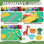 10 Pcs Craft Foam Sheet Roll in 10 Colors 39"x13" Colorful EVA Foam Sheet - Image 5