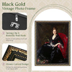TWING 11x14 Picture Frame, Ornate Vintage 11x14 Frame, 1 Pack | Vintage Picture - Image 4