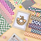 Tintnut Checkerboard Permanent Vinyl, waterproof, easy peel & stick, works - Image 7