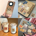 PRSTINCOL 100Pcs Vintage Sticker Pack - Image 4