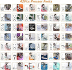 Presser Foot Set 42Pcs, Sewing Machine Presser Feet Kit Accessories - Image 2
