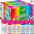 Tulip Brush-on Fabric Paints, 14 Colors 2 fl oz each by Tulip