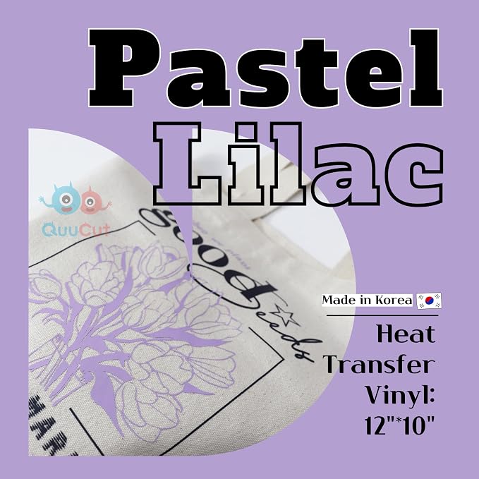 QuuCut Heat Transfer Vinyl Bundle: 15 Pack 12" x 10" Sheets, Rainbow HTV - Image 6