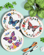ERKOON 5 Sets Embroidery Kit for Beginners - Image 4