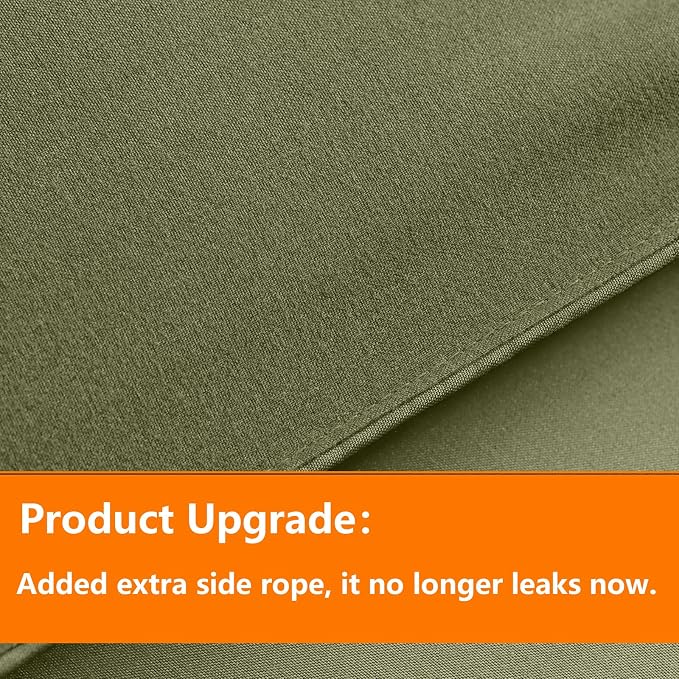 TAIMIT Olive Green Full Size Comforter Set - Image 3