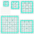 Quilting Rulers, 5 Square Ruler Quilting Templates, Quilting Ruler Acrylic by HUIFARI