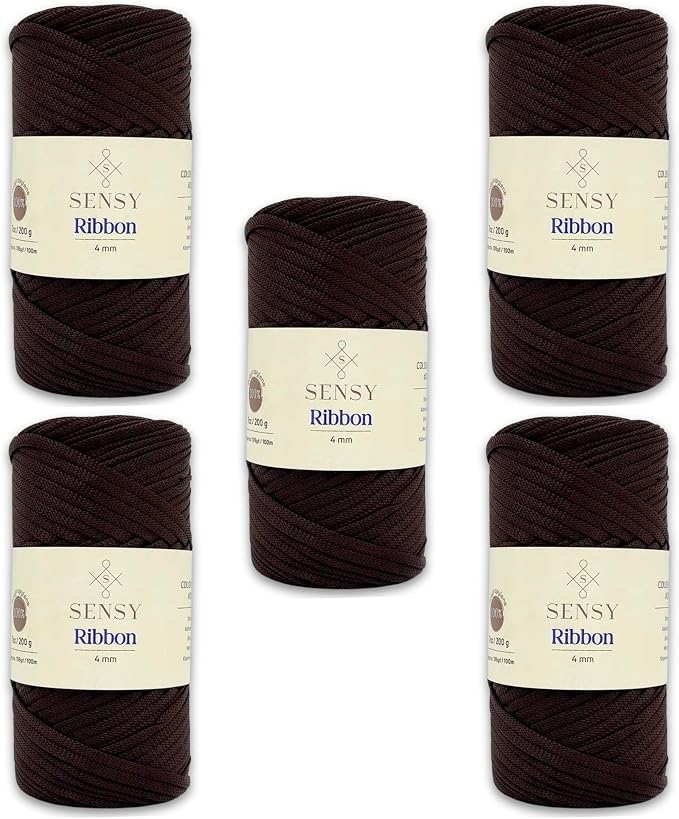 5 Skeins of Sensy Premium 4mm by SSENSY