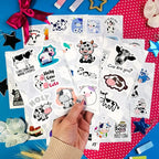 BulbaCraft 100Pcs Cow Stickers for Water Bottles, Laptop Decals, Cute Cow Gifts - Image 6