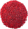 Keedolla 0.9 Lb Red Sea Glass Pebbles Stones Aquarium Gravel Fish Tank Rocks by Keedolla