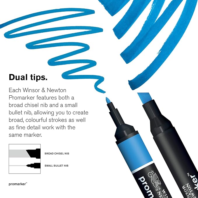 Winsor & Newton ProMarker, China Blue - Image 4