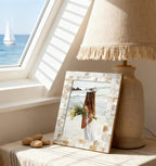 Picture Frame 5x7 Mother of Pearl Photo Frame, Beach Picture Frame Tabletop or - Image 5