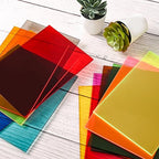 Lesnlok Colored Acrylic Sheets 1/8 inch Thick 3mm 12 Pack 12 x 16 Clear Colored - Image 5