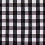 Hobby Lobby Black & White Gingham Fabric, 2 Yards | Precut Fabric by HobbyLobby