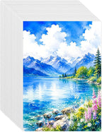 82 Sheets Watercolor Paper Bulk 5"x7", 110lb/230gsm Cold Press Thick Water by Hapikalor