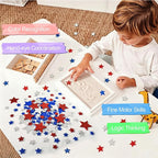 BEISHIDA 1020 PCS Glitter Foam Stickers - Image 4
