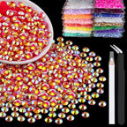 1500pcs 6mm Resin Rhinestones Bulk by BELLEBOOST