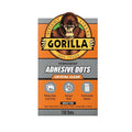 Gorilla Permanent Adhesive Dots, Double-Sided, 0.5" Diameter, 150 Pieces by Gorilla