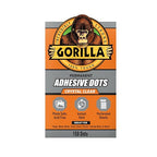 Gorilla Permanent Adhesive Dots, Double-Sided, 0.5" Diameter, 150 Pieces by Gorilla