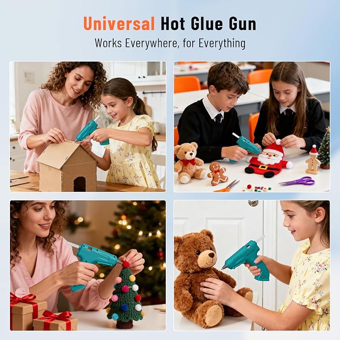 Katerk 3.7V Cordless Hot Glue Gun Kit - Image 7