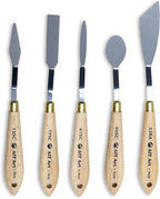 AIT Art Select Painting Knives, Made in Italy, Carbon Steel Blades - Image 3