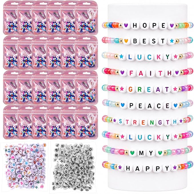 24 Set Friendship Bracelet Making Kit by Yuuchoringee